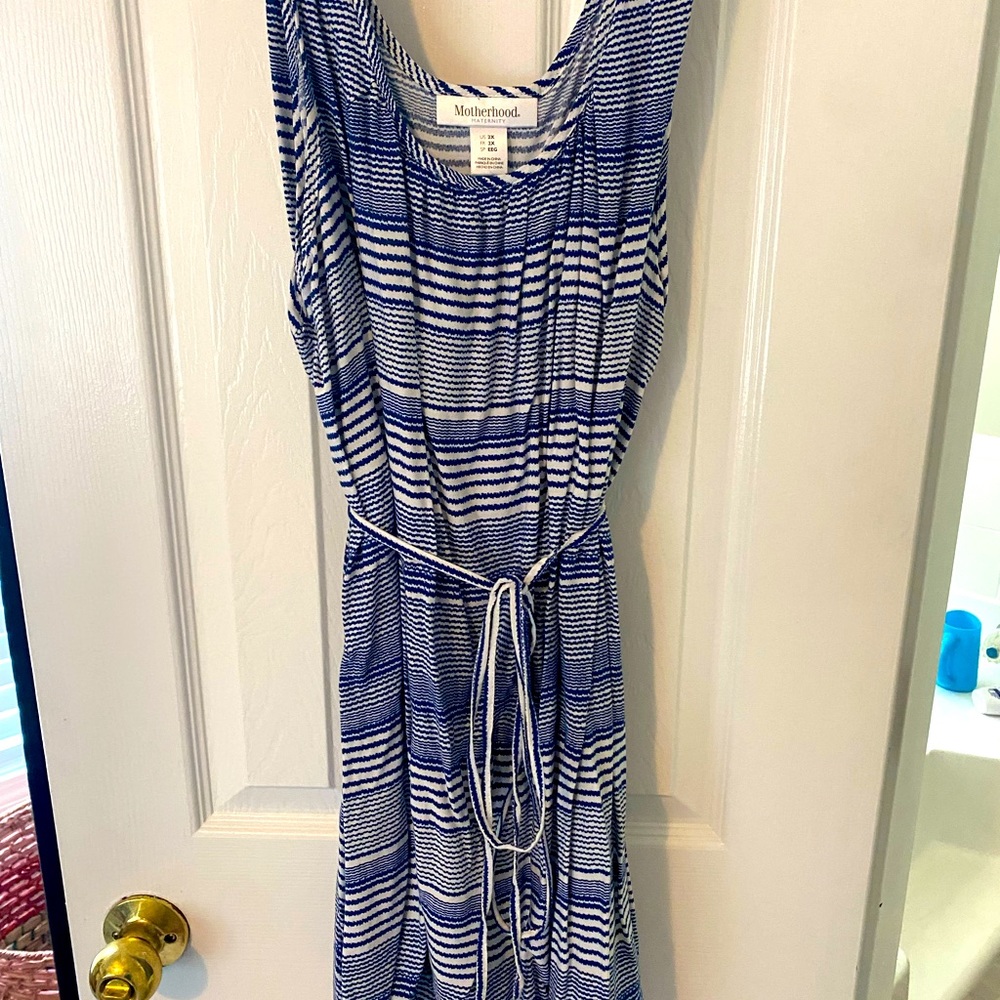Motherhood Maternity 2X Cinch-Waist Tank